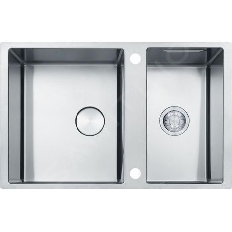 Franke Box Center - Évier BWX 120-41-27, 820x520 mm, inox 122.0579.553 (1/4)