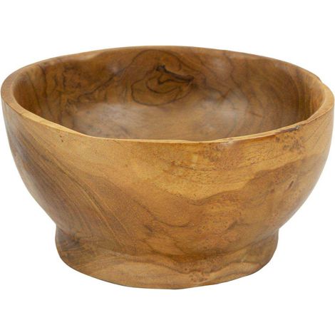 TRAY BUTOT TEAK CM Ø 15X8 (1/4)