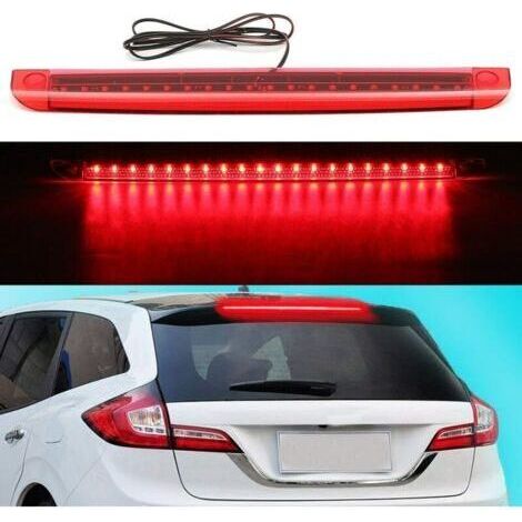 NALOOKAMIC Feu stop arrière universel 24 LED - Troisième feu de freinage - Rouge