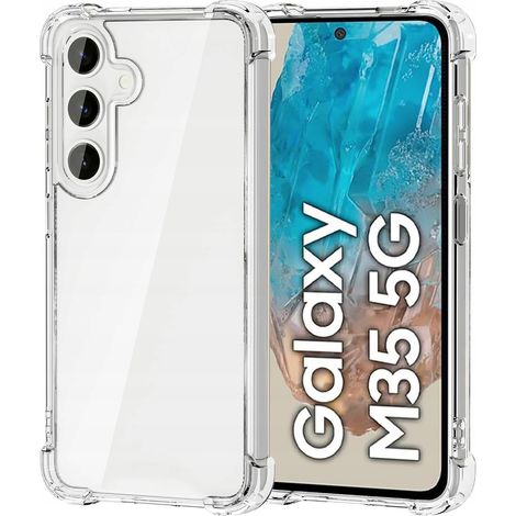 Funda para SAMSUNG GALAXY M35 5G + Cristal ANTICHOQUES ISLAND CLEAR CASE (1/5)