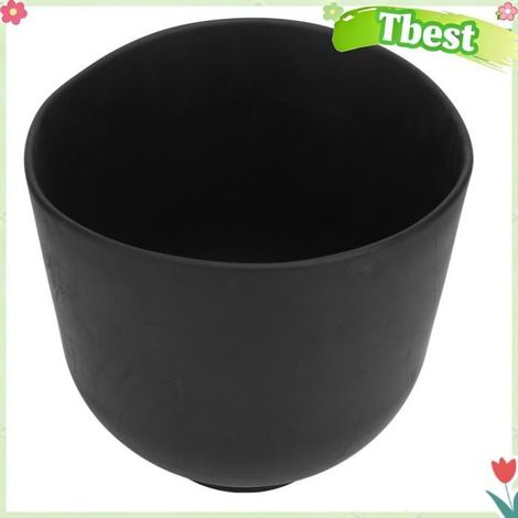 Tbest Bol de mélange en silicone Bol de mélange pour le visage, bol de mélange de couleur Pure en hygiene blanchiment Noire (1/5)