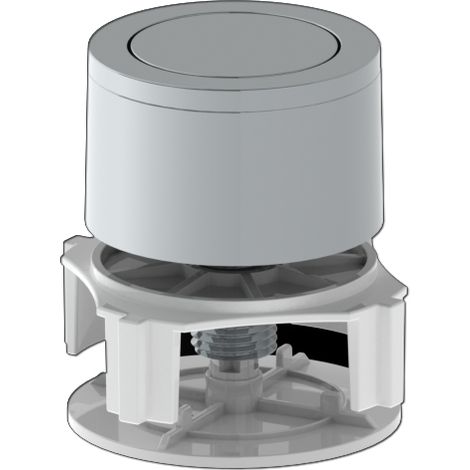 Pulsador simple descargador PRHIE Hydro cromado