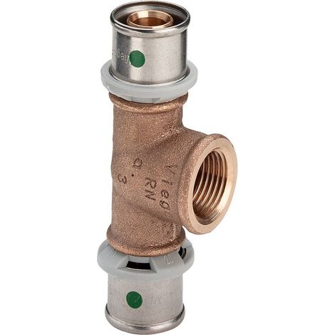 Pressfitting Viega Sanfix P 2117 T-Stück 20 x 1/2" IG x 20mm (1/2)