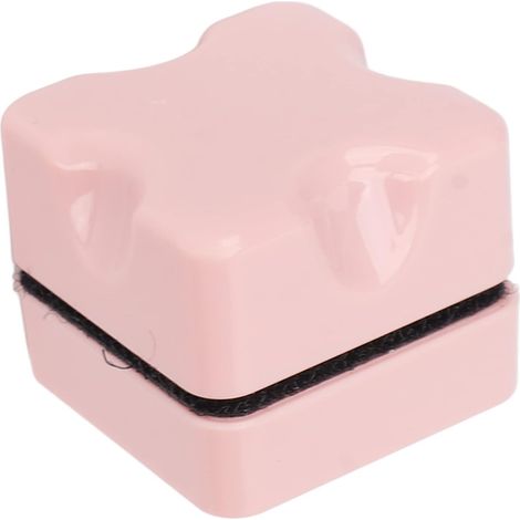Brosse Magnétique pour Aquarium, Nettoyeur De Verre Magnétique pour Aquarium, Grattoir à Algues, Petite Brosse Magnétique étanche pour Aquarium, Rose (1/5)