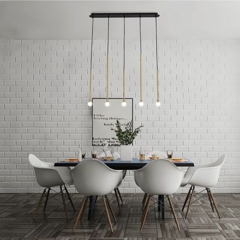 Ailana Lampada a Sospensione Led con 5 Faretti G9 15W