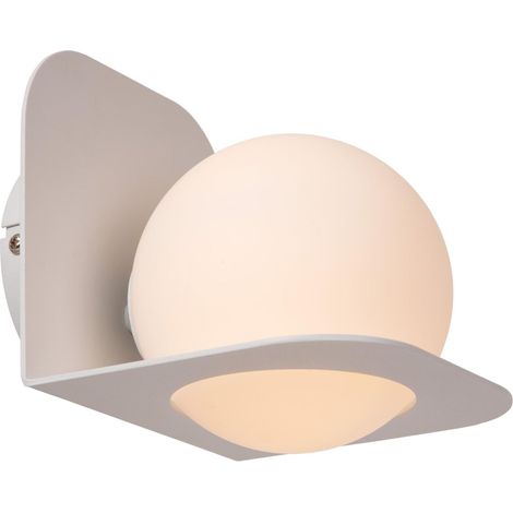 Lucide DAVY - Wandleuchte Badezimmer - 1xG9 - IP44 - Weiß (1/2)