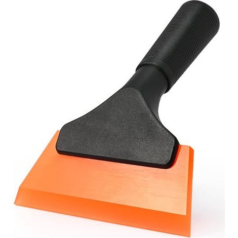 Petite raclette teintée en caoutchouc de 12,7 cm pour voiture, verre, miroir, douche, voiture, fenêtres