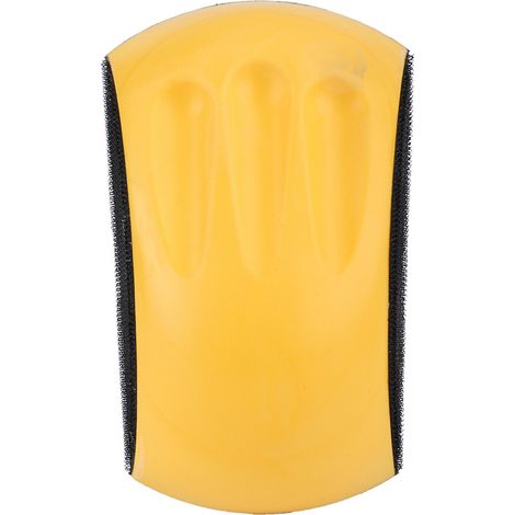 Ortviai Bloc de ponçage manuel ergonomique en mousse PU, 150 mm, fixation velcro pour papier abrasif (1/5)