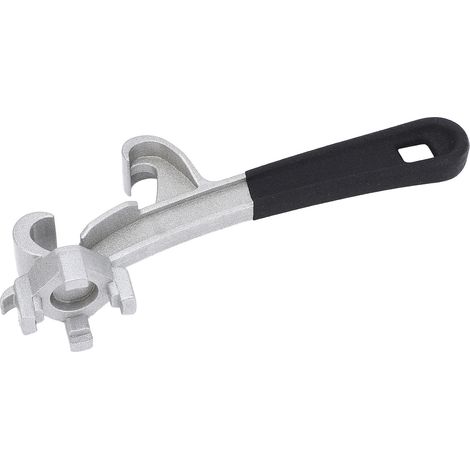 Outil d'ouverture de seau pour couvercle de bidon de peinture métallique de 5 gallons, clé multifonction pour fût en aluminium (1/5)