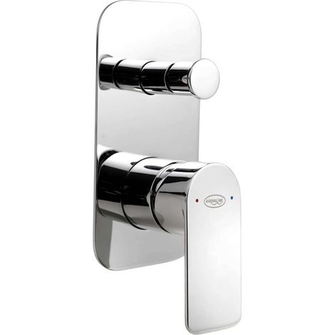 Aqualine Daphne - Brausebatterie für Unterputzmontage, 2 Abgänge, Chrom DH942 (1/2)