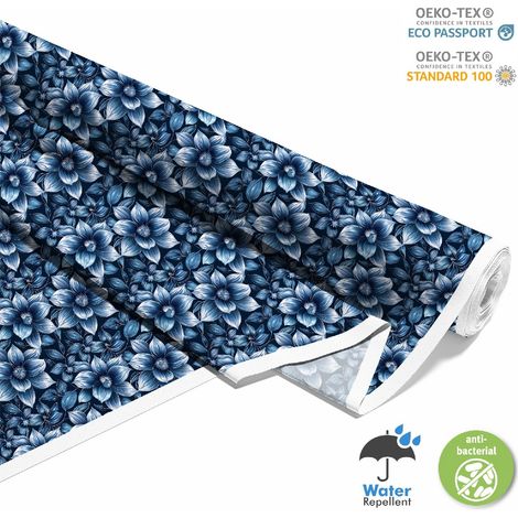 OUTDOOR DEKOSTOFFE OXFORD - Motiv Blumen I DX5198