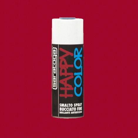 Vernice Spray Effetto Bucciato Happy Color Saratoga - Rosso