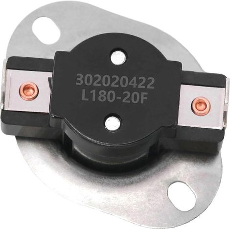 Compatible avec le limiteur de température du contrôleur de fournaise 338096-701, limiteur à réarmement automatique, limiteur de remplacement pour contrôleur de température de fournaise, durable, mult (1/5)