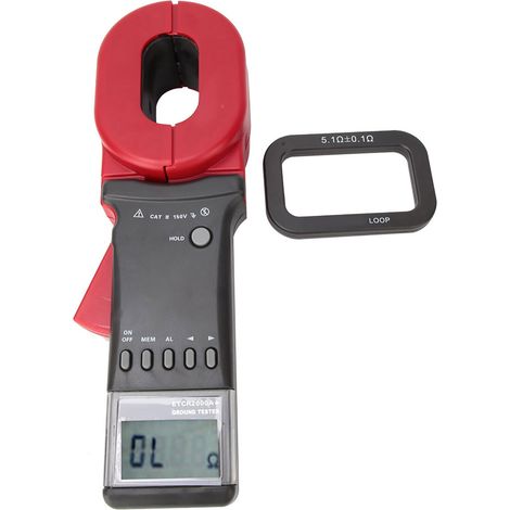 Eosnow Pinza amperometrica digitale ETCR2000A+ Tester di resistenza di terra di terra con display LCD (1/5)