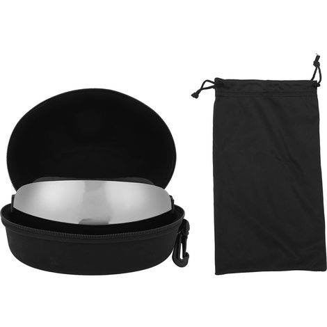 Lunettes de protection UV anti-vent pour chien moyen grand, verres magnétiques argent, confortables pour ski et plein air (1/5)