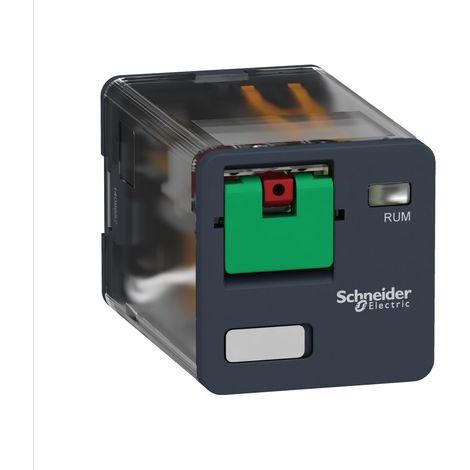 Harmony Relay RUM relais universel embrochable test 3OF 10A 24VAC SCHNEIDER RUMC31B7 (1/2)