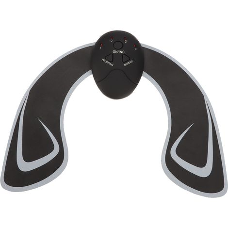 Stimulateur Musculaire Fessier Électronique Portable, Tonifiant Hanches, 6 Modes de Microcourant, Entraîneur Intelligent Noir (1/5)