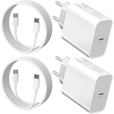 45W Chargeur USB C Rapide pour iPhone 17 16 15 18 Pro Samsung A57 5G A56 (1/5)