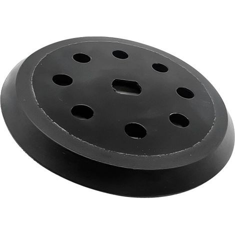 Schleifteller, 125 mm, 8 Löcher, 8-Loch-Schleifscheibe, kompatibel mit Black & Decker BD190 KA190E SPEC375 125 mm Schleifscheiben-Trägerteller (1/5)