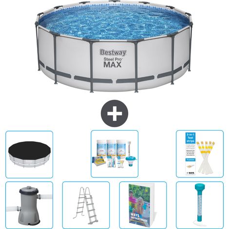 Bestway Steel Pro MAX Rund - 427x84 cm - 8-teilig S574