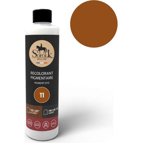 Peinture Cuir/Simili-Cuir (250ml, 11-FAUVE) - SOFOLK - Entretien pour Siège et Volant de Voiture, Canapé, Chaussure (1/5)