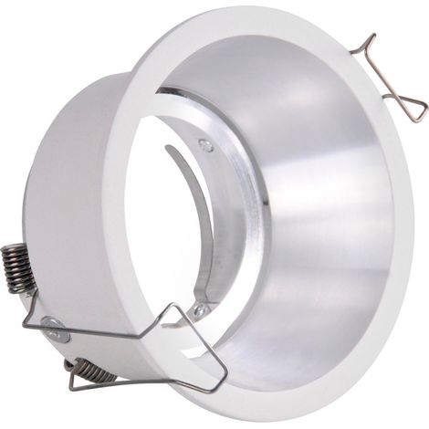 Faretto incasso orientabile bianco/argento Polux KOLDING 315465 (1/5)