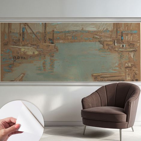 Carta da parati autoadesiva - Fotomurale adesivo - design elegante - stile moderno - Viste portuali 250x104 cm (1/5)