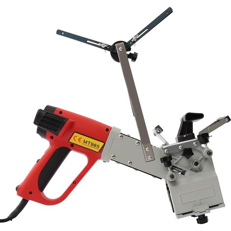 Bordatrice portatile piccola MT985 Bordatrice manuale curva e dritta per lavorazione del legno 220V/50Hz 2000W (1/5)