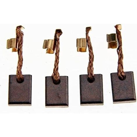 4 Pack of Carbon Brushes Compatible with Makita CB-440 CB440 DDF482 194427-5 DHP456 DHP458 DTD146 BDF446 BHP454 BHP456 Tools
