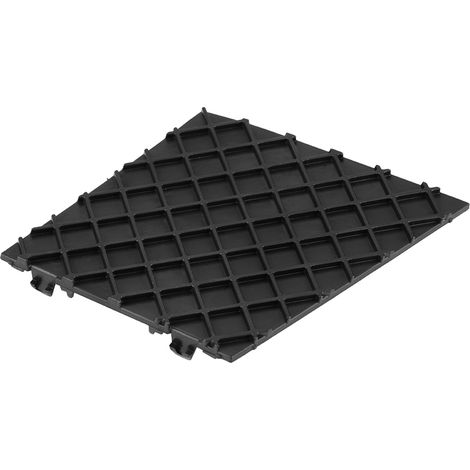 Garniture couvre-grille inférieure de pare-chocs avant droite maille nid d'abeille ABS noir pour BMW E60 E61 OE 5111 7897 184 1 pièce (1/5)