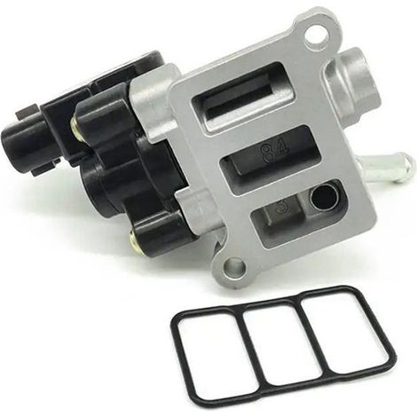 Available in one color only: silver and black. Material: metal and ABS. Idle air control valve for passenger cars 16022-