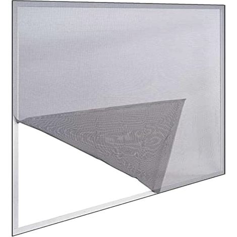ZANZARIERA A STRAPPO  PER FINESTRA cm. 150x180 col. Grigio