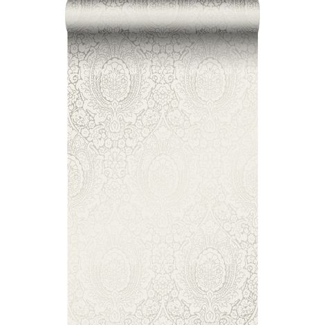 papier peint ornement beige brillante  - Origin Wallcoverings (1/5)