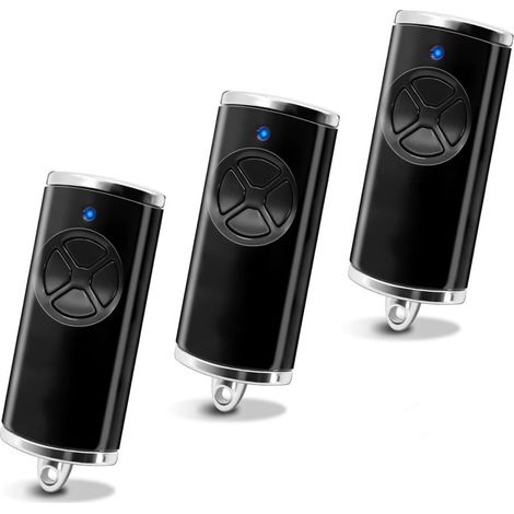 868MHz Télécommande pour porte de garage, 4 Canaux Télécommande de Portail pour Hormann Handsender, Bip Portail Porte De Garage Compatible avec Hörmann HSM4 HSE2 HS1 HS4 HSZ1 HSZ2(3PCS) (1/5)