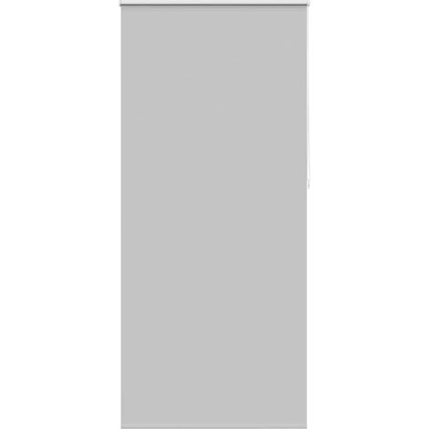 Maison Exclusive - Tenda a rullo oscurante 124,4x230 cm Tessuto Larghezza 120 cm grigio