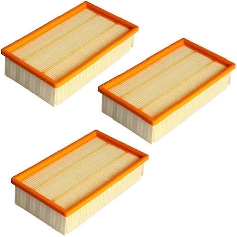 3 pièces filtre à air aspirateur pour Karcher Nt25 Nt35 Nt45 Nt55 Nt611 (1/4)