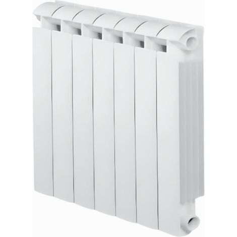 Zentralheizung aus Aluminiumguss 7 Elemente weiß KLASS 700, 1036w