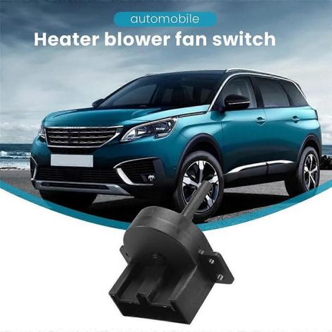 Interrupteur de ventilateur de chauffage de voiture pour Fiat Ducato, Peugeot Boxer, Citroën Relay/Jumper 2006- 77362439 77366 (1/5)