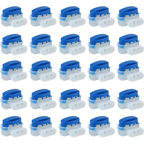 Connecteur Etanche, Connecteur Electrique Etanche Sertis Gel, pour Tondeuses Robotisées, Réparation de Câbles Périphériques (connecteurs de câble(20 pièces)+bornes de Connexion(10 pièces)