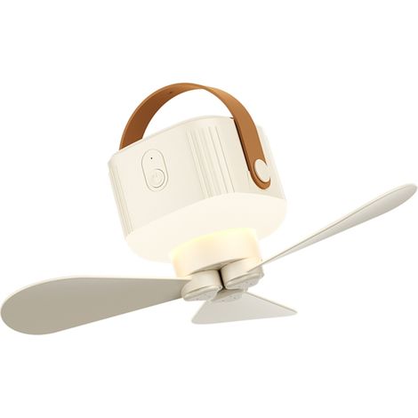 Ventilateur de plafond portable électrique à 3 vitesses, idéal pour le camping et les tentes. Idéal pour le camping et les tentes. (1/5)