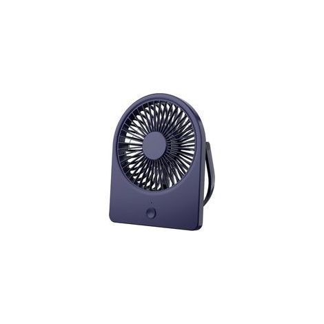 USB-Tischventilator, 8,9 cm (3,5 Zoll) [Starker Luftstrom, extrem leise], kleiner Tischventilator mit 3 Geschwindigkeitsstufen, tragbarer Mini-Ventilator mit USB-C-Kabel – AquaForge (1/5)