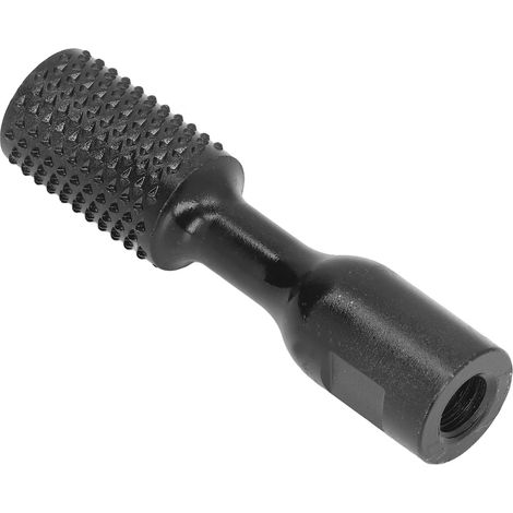 Fraise rotative en carbure, droite, pour polissage et meulage du métal et du bois, compatible avec les meuleuses d'angle 115 et 125 mm, dents fines, diamètre 25 mm (1/5)