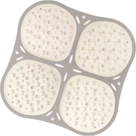 TAPPETO ANTISCIVOLO MASSAGGIANTE 'RELAX' cm 53 x 53