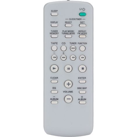 Universelle Ersatzfernbedienung aus Kunststoff, tragbar, für die CD-HiFi-Systeme RM-SC3 und RM-SC30. (1/5)