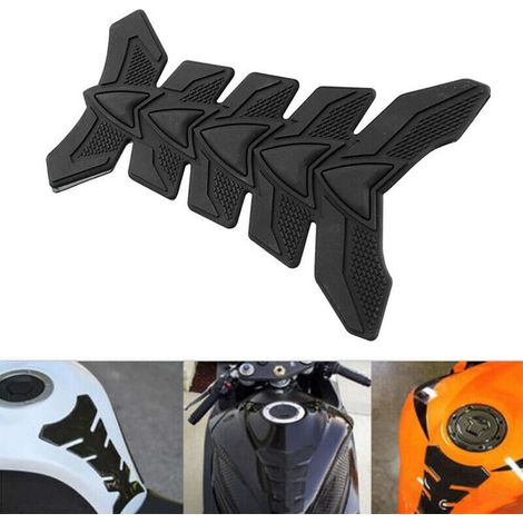 3D Carbon Fiber Gas Kraftstoff Tank Pad Protector Aufkleber Aufkleber Für Motorrad