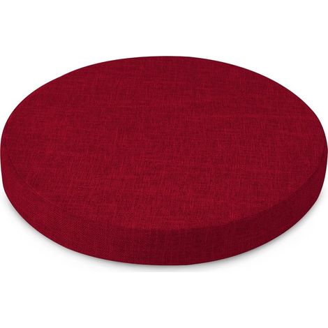 Runde Esszimmerstuhlkissen - Weiche runde Küchenkissen mit abnehmbarem Bezug, dicke, rutschfeste Sitzkissen für Küche und Esszimmer - 1 Stück (40,6 cm) (1/5)