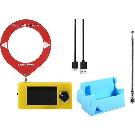 Kit récepteur radio SI4732 + support + antenne 10-180 MHz, écran 1,9 pouce, FM/AM/LSB/USB, mini radio ondes courtes SI4732 (1/5)