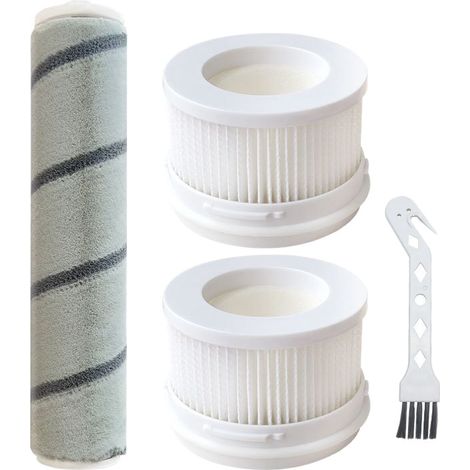 Accessori for pezzi di ricambio for aspirapolvere, scopa, tazza for la polvere, coperchio inferiore, spazzola a rullo, asta di testa, filtro.Compatibile con Xiaomi Mijia 1C K10 ( Color : Set 16 ) (1/5)