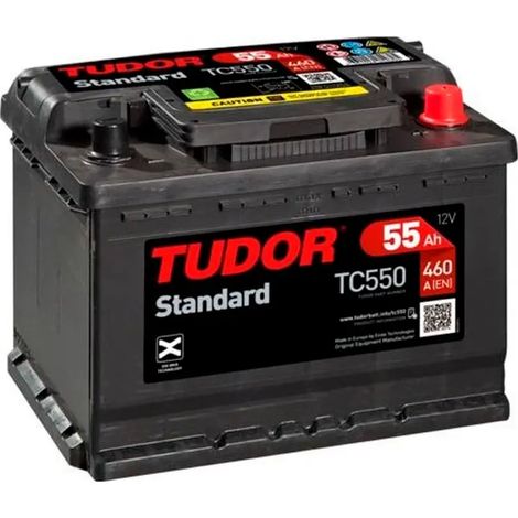 Tudor TC550 Batería de Coche 55Ah 460A EN