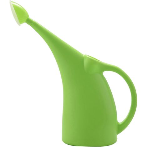 Arrosoir en plastique de 3 L pour plantes d'intérieur et d'extérieur, arrosage vert-- (1/5)